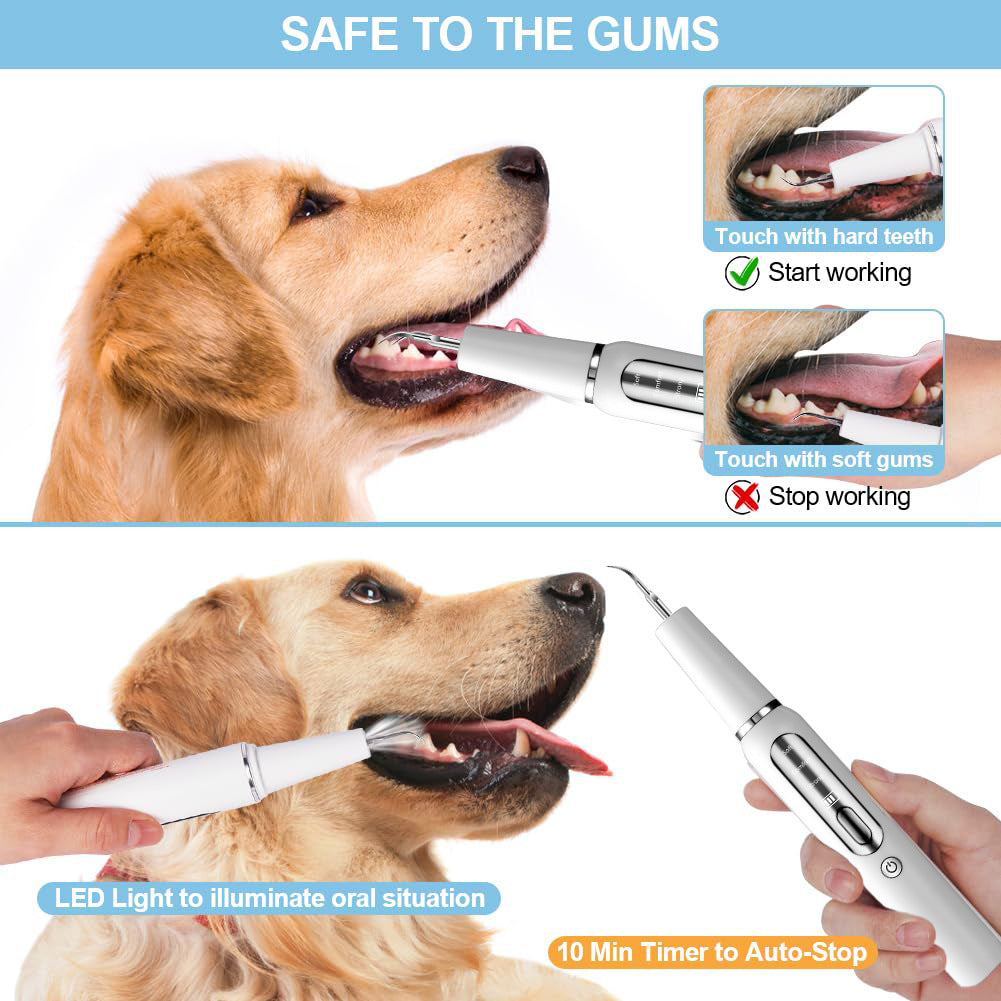 Limpiador Dental Ultrasónico para Mascotas