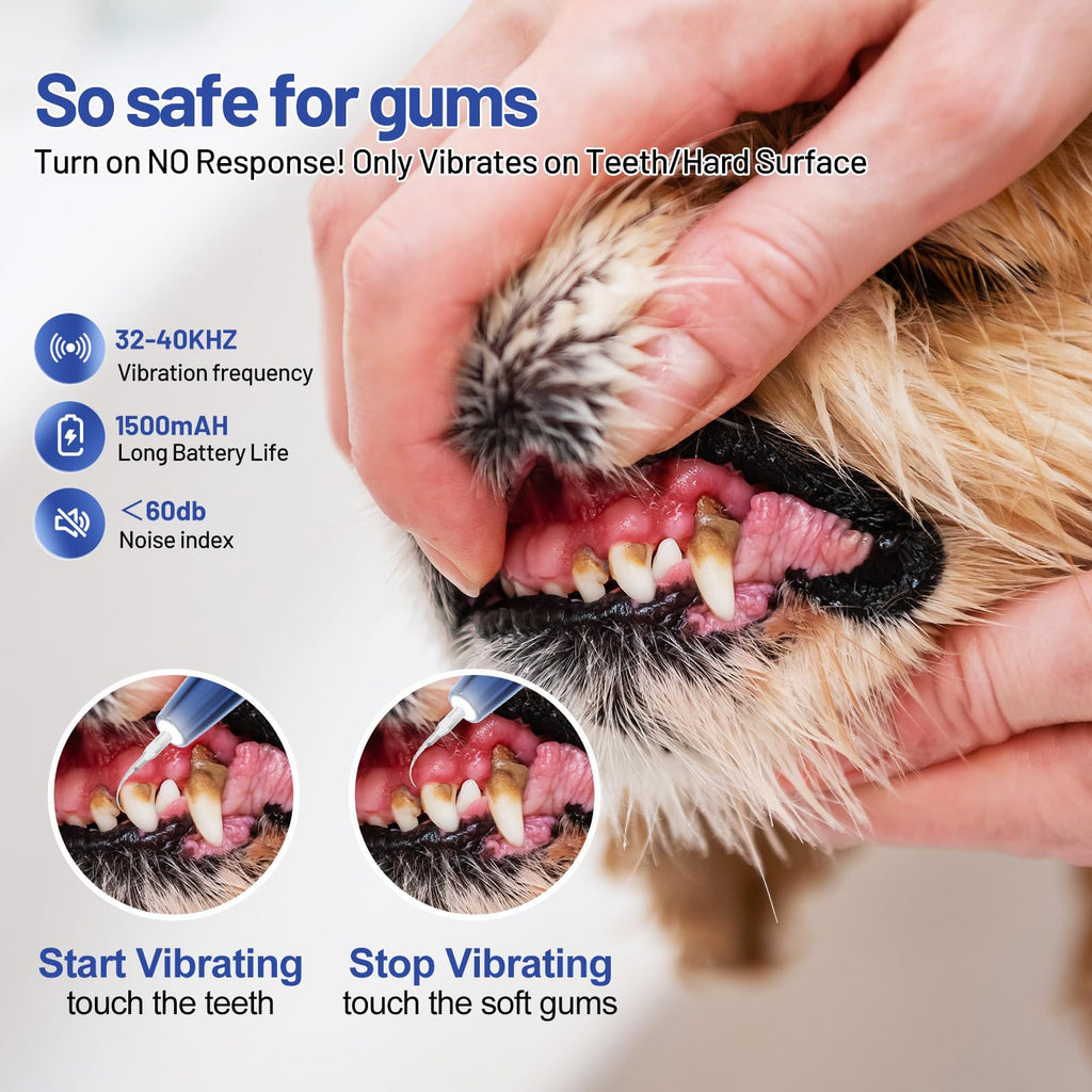 Limpiador Dental Ultrasónico para Mascotas