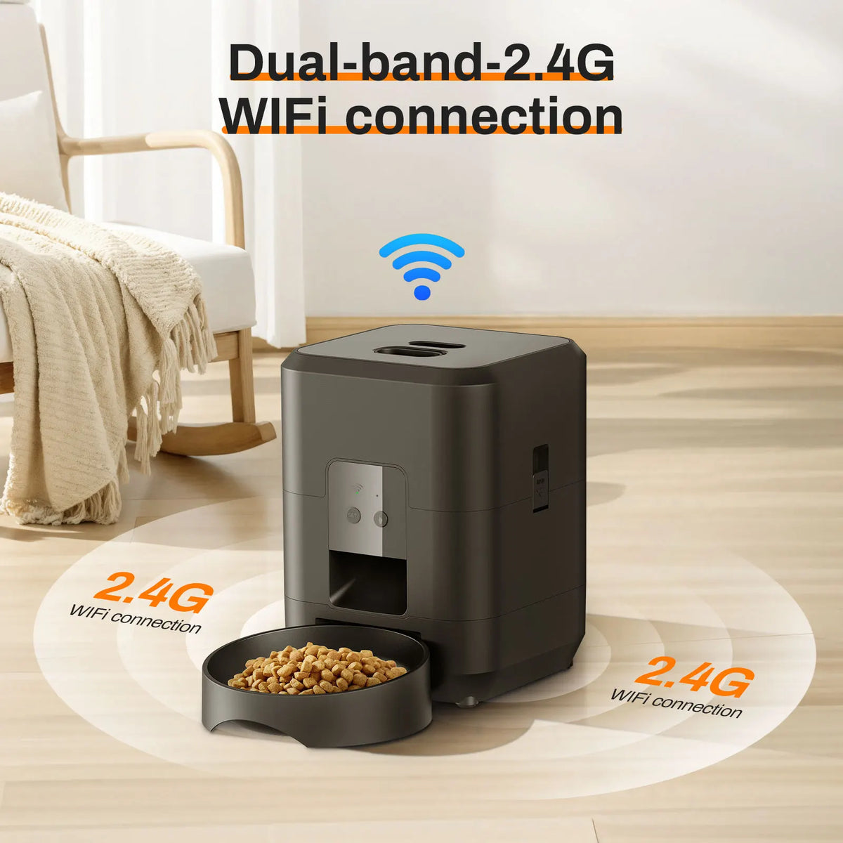 Comedero Automático Inteligente para Perros y Gatos