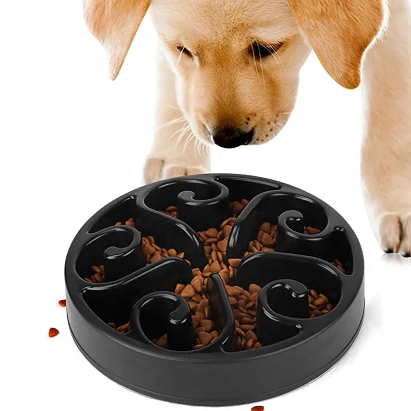Cuenco Slow Feeder para Perros — Comedero Antiahogo con Laberinto