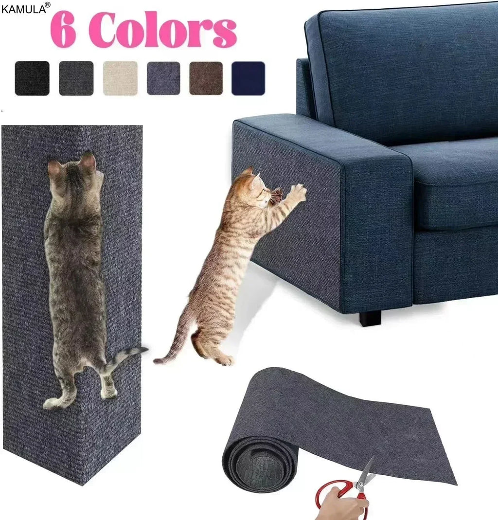 Protector Autoadhesivo para Arañazos de Gatos — Sofás y Muebles