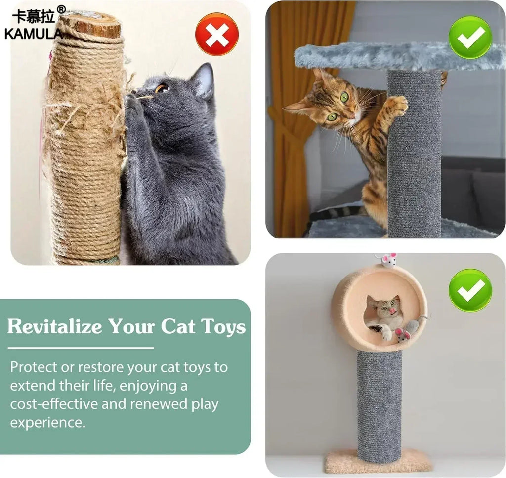 Protector Autoadhesivo para Arañazos de Gatos — Sofás y Muebles