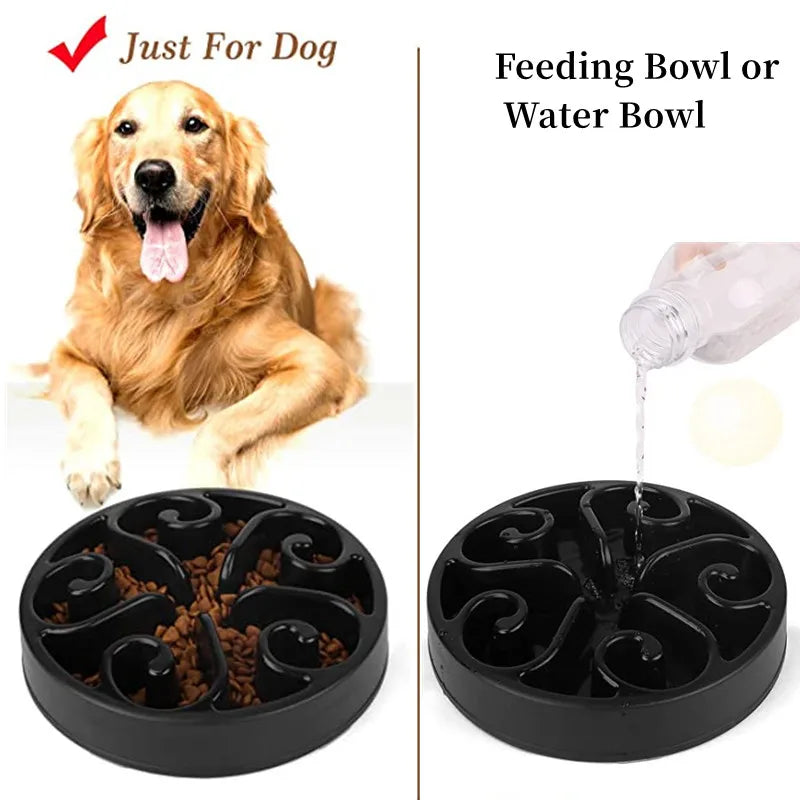 Cuenco Slow Feeder para Perros — Comedero Antiahogo con Laberinto