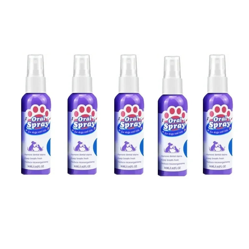 Spray de Higiene Dental y Eliminación de Sarro para Mascotas