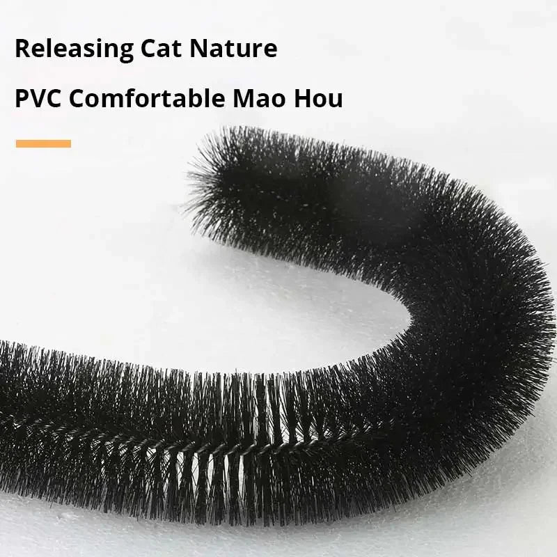 Arco Autolimpiable para Gatos — Masaje, Rascado y Aseo
