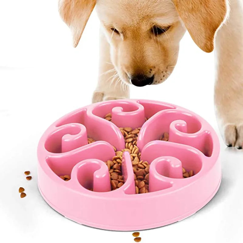 Cuenco Slow Feeder para Perros — Comedero Antiahogo con Laberinto