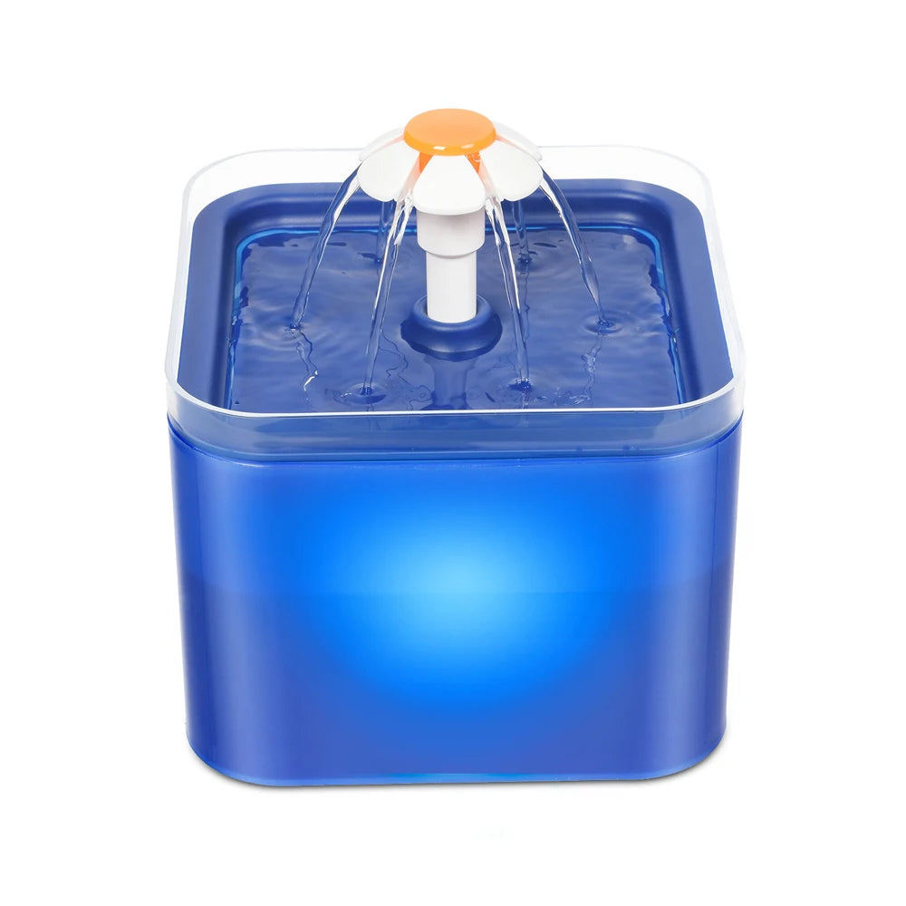 Fuente Inteligente de Agua 2 L para Mascotas — LED y USB
