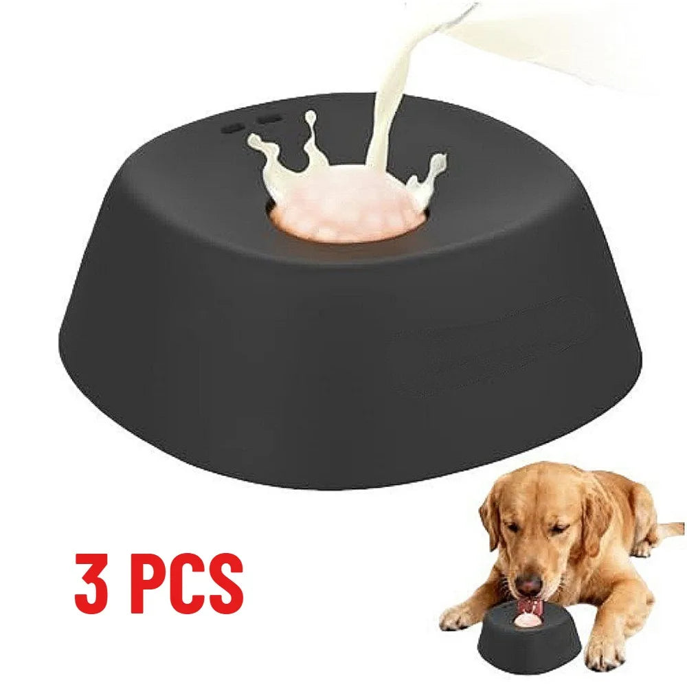 Set 1–3: Comedero Antiahogo y Alfombrilla Lick Mat para Perros y Gatos