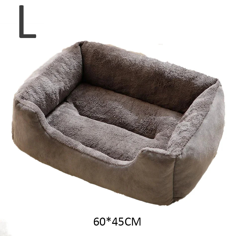 Cama Acogedora para Gatos y Perros Pequeños — Suave y Cómoda