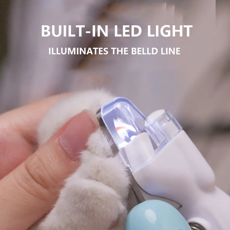 Cortaúñas LED para Mascotas™ — Corte Seguro y Preciso para Perros y Gatos