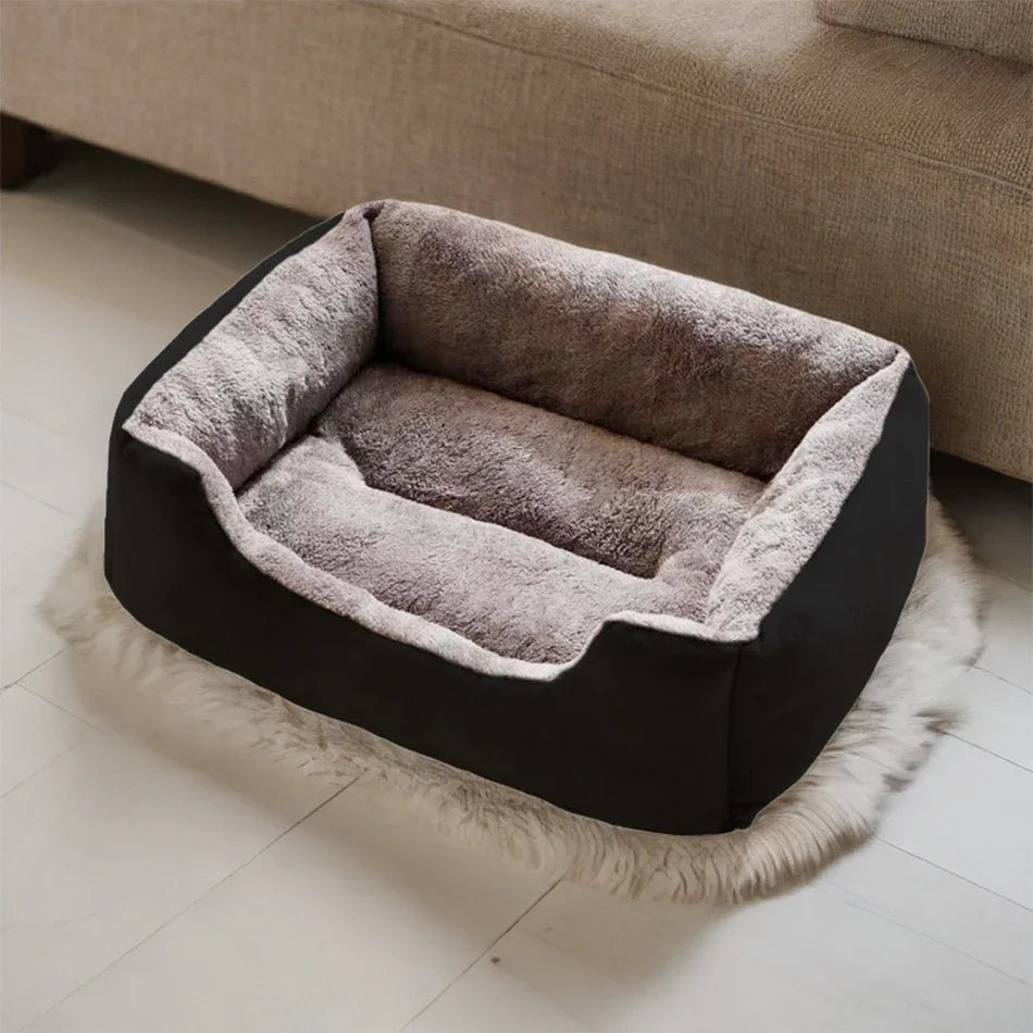 Cama Acogedora para Gatos y Perros Pequeños — Suave y Cómoda