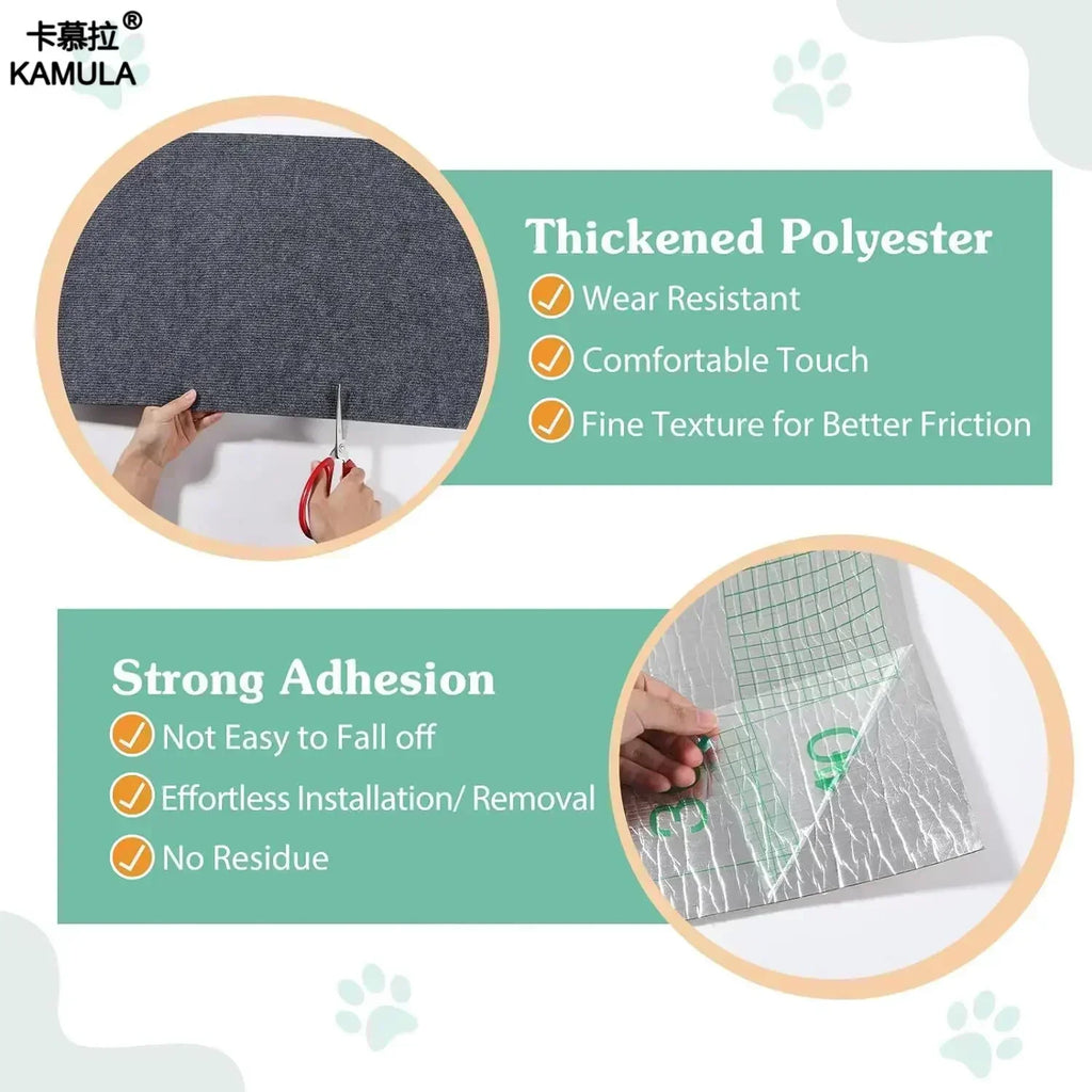 Protector Autoadhesivo para Arañazos de Gatos — Sofás y Muebles