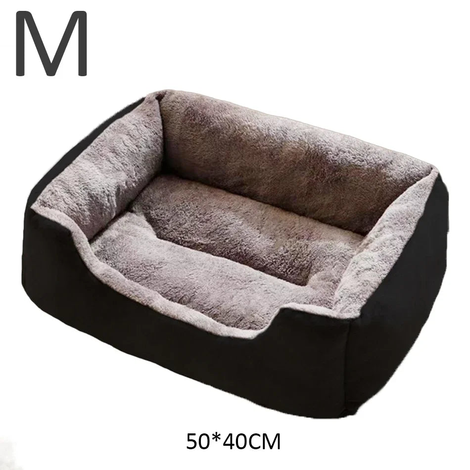 Cama Acogedora para Gatos y Perros Pequeños — Suave y Cómoda