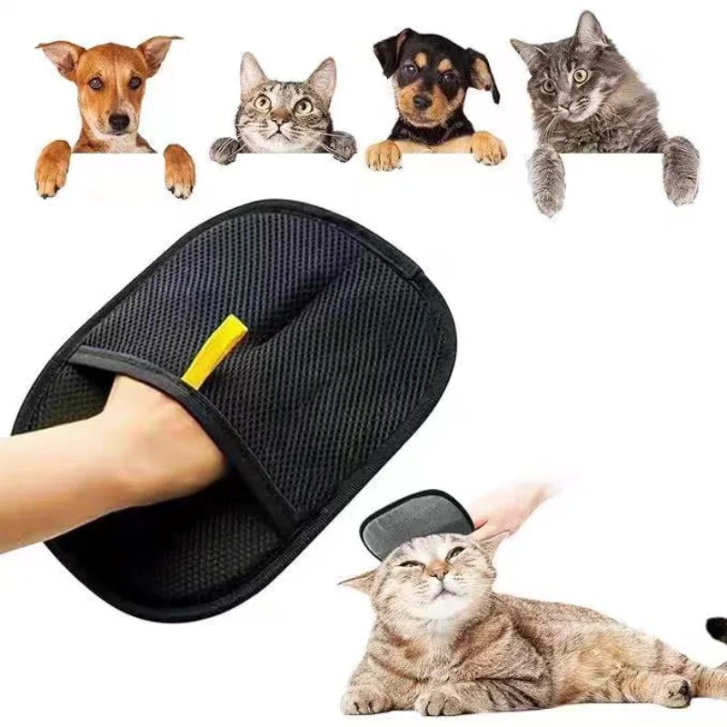 Guante Doble para Recoger Pelo de Mascotas — Aseo y Limpieza