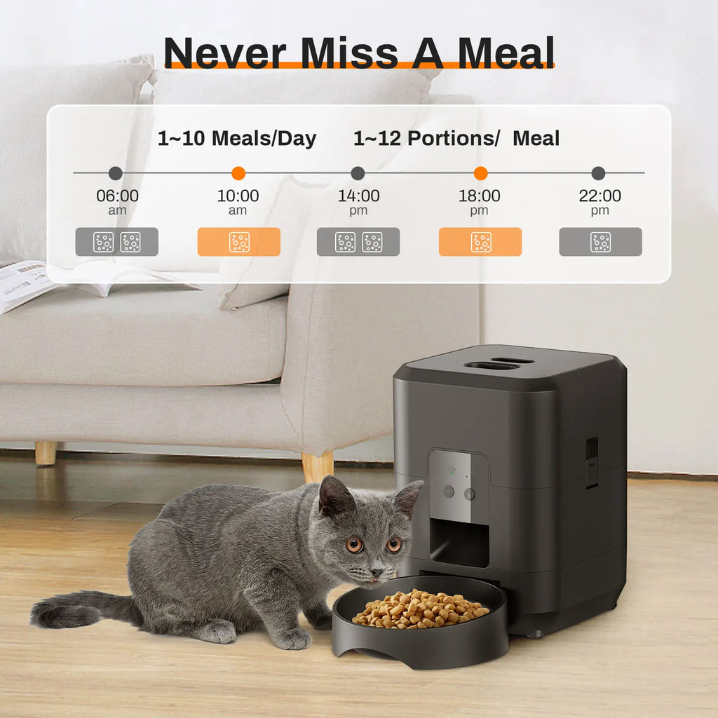 Comedero Automático Inteligente para Perros y Gatos