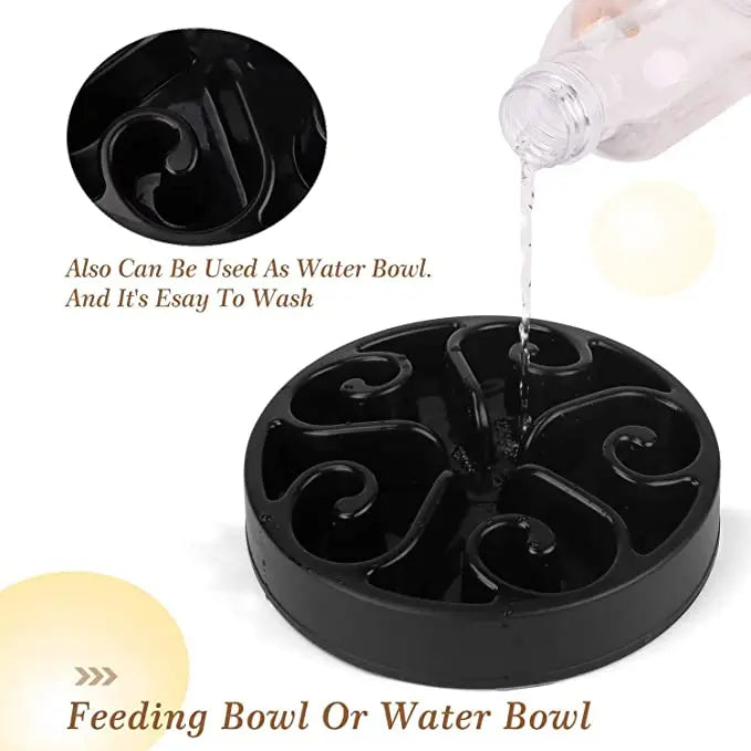 Cuenco Slow Feeder para Perros — Comedero Antiahogo con Laberinto