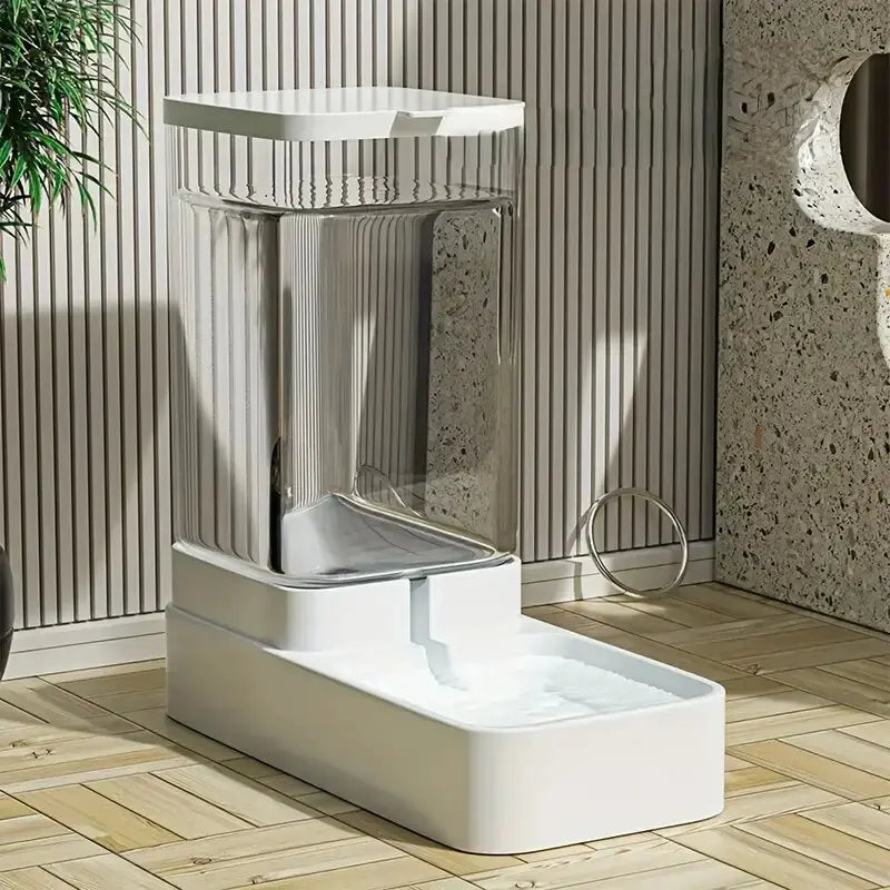 Set de Comedero y Dispensador de Agua por Gravedad 3,8 L