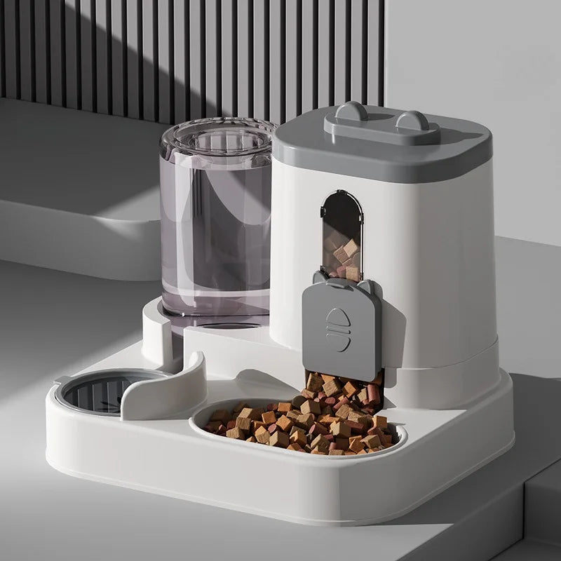 Comedero por Gravedad™ — Dispensador Automático de Comida y Agua