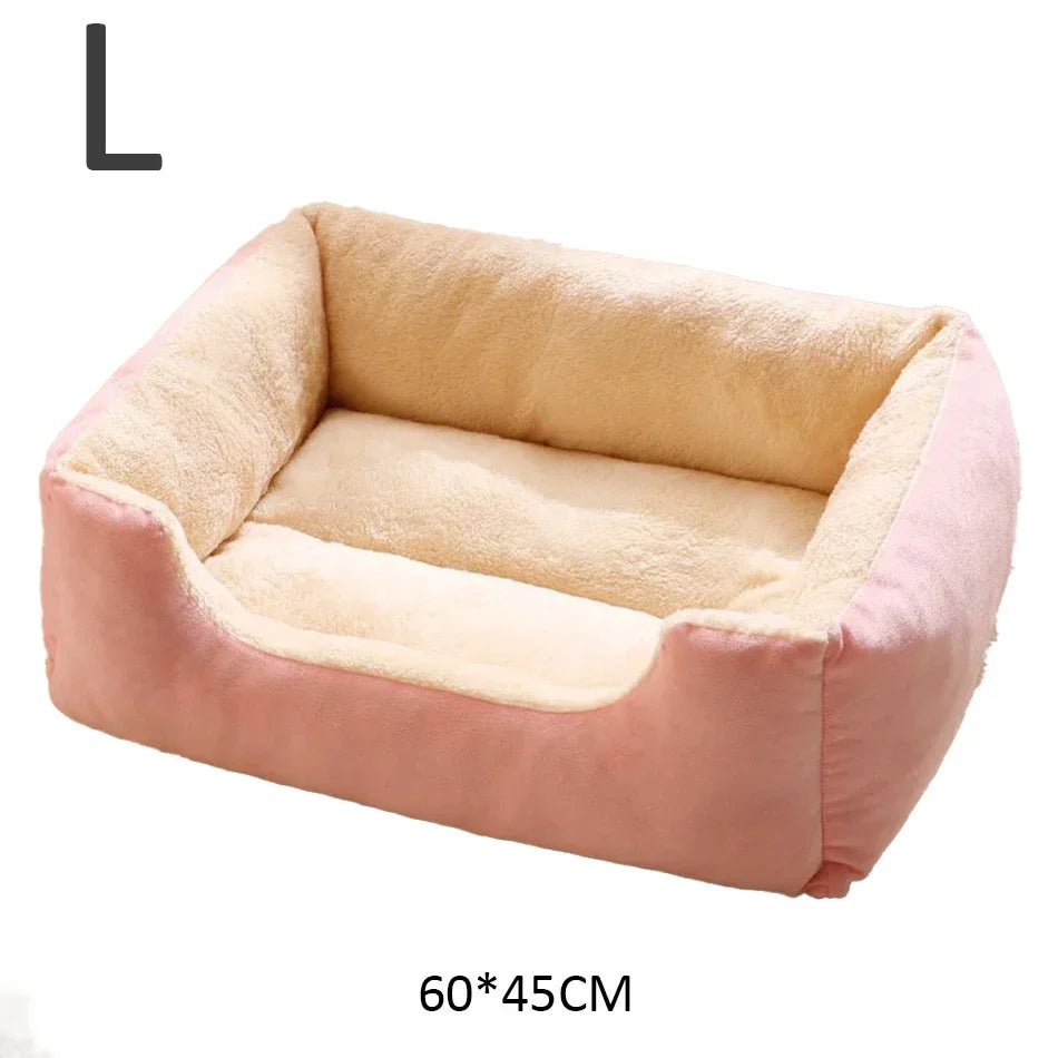 Cama Acogedora para Gatos y Perros Pequeños — Suave y Cómoda