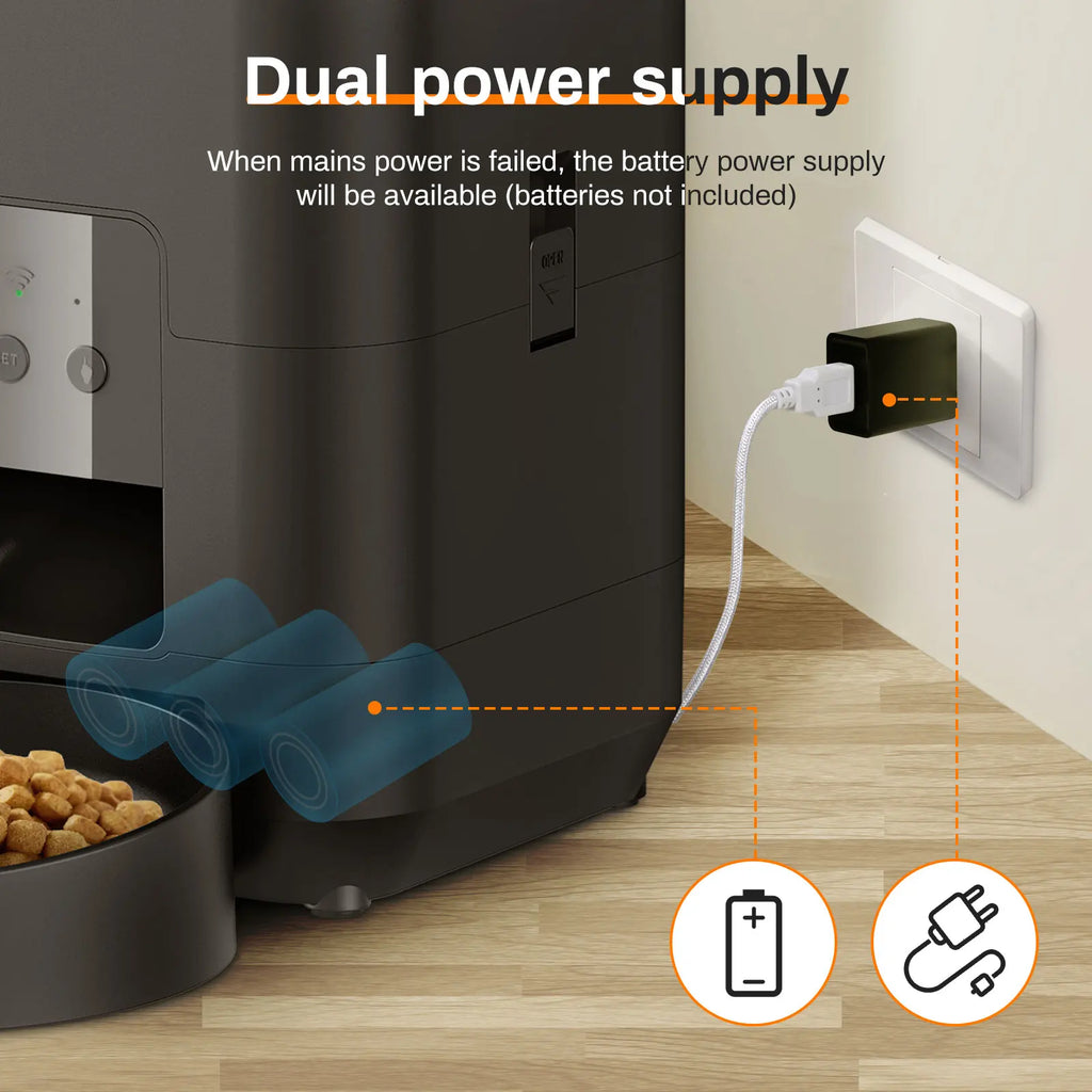 Comedero Automático Inteligente para Perros y Gatos