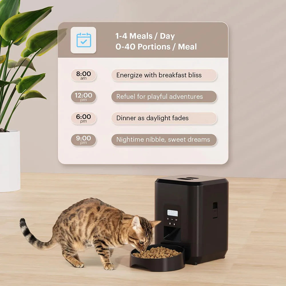 Comedero Automático Inteligente para Perros y Gatos