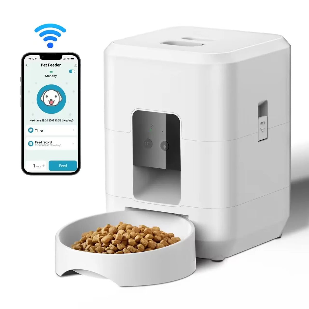 Comedero Automático Inteligente para Perros y Gatos