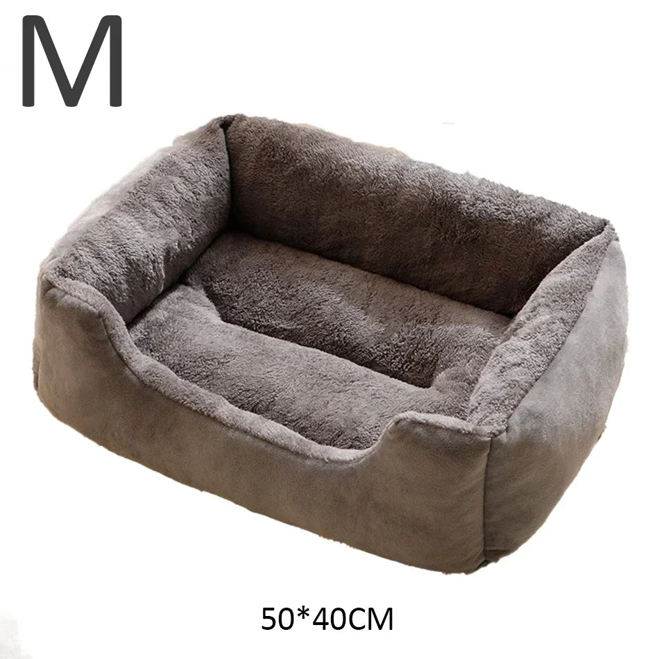 Cama Acogedora para Gatos y Perros Pequeños — Suave y Cómoda