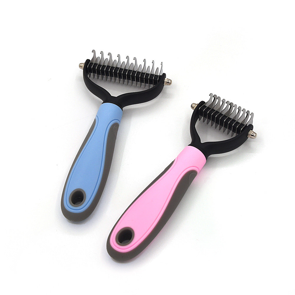 Cepillo Deslanador ProShed™ — Eliminador de Nudos y Pelo para Perros y Gatos