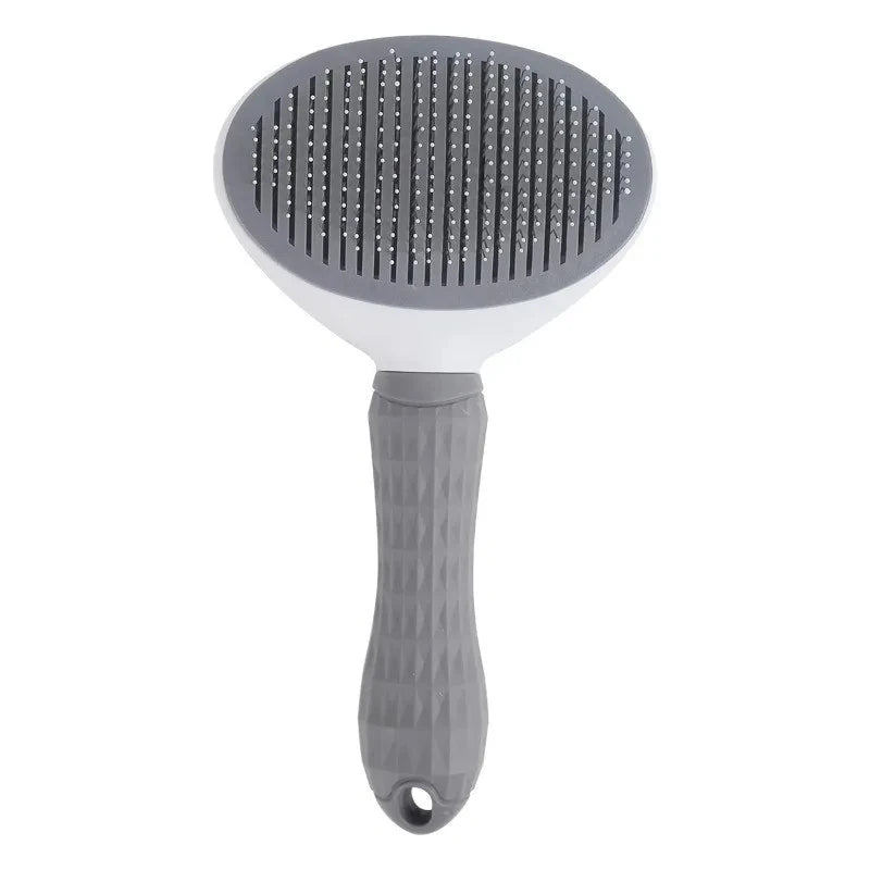Cepillo Autolimpiable para Perros y Gatos — Desenredado y Eliminación de Pelo