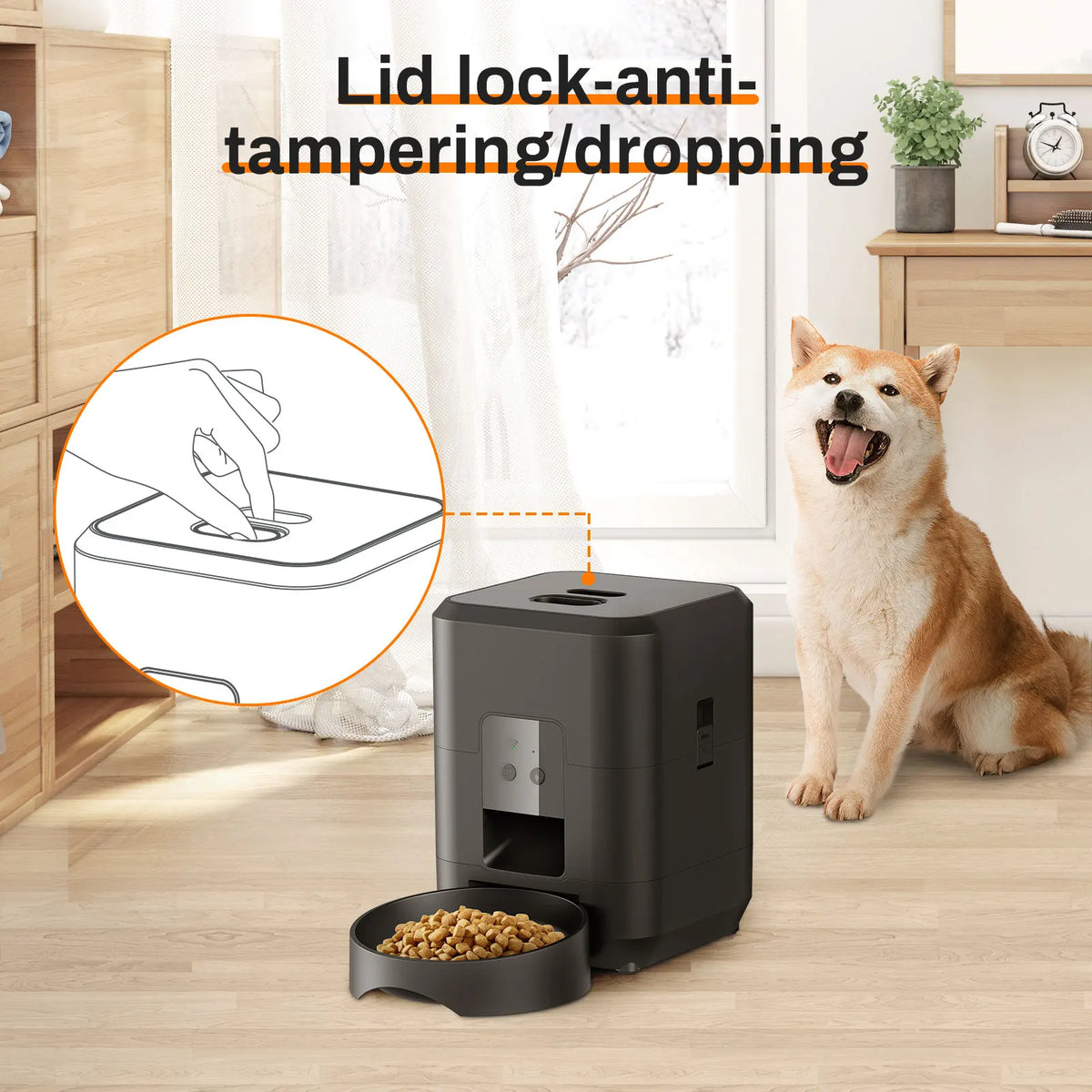Comedero Automático Inteligente para Perros y Gatos