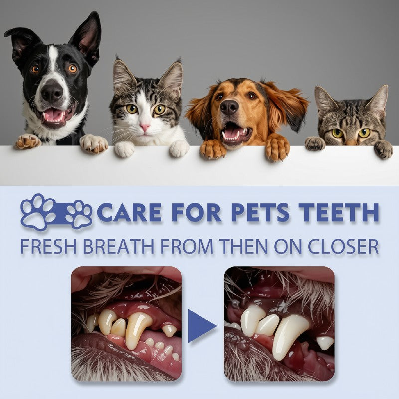 Spray de Higiene Dental y Eliminación de Sarro para Mascotas